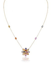 Petali Multi Sapphire Necklace